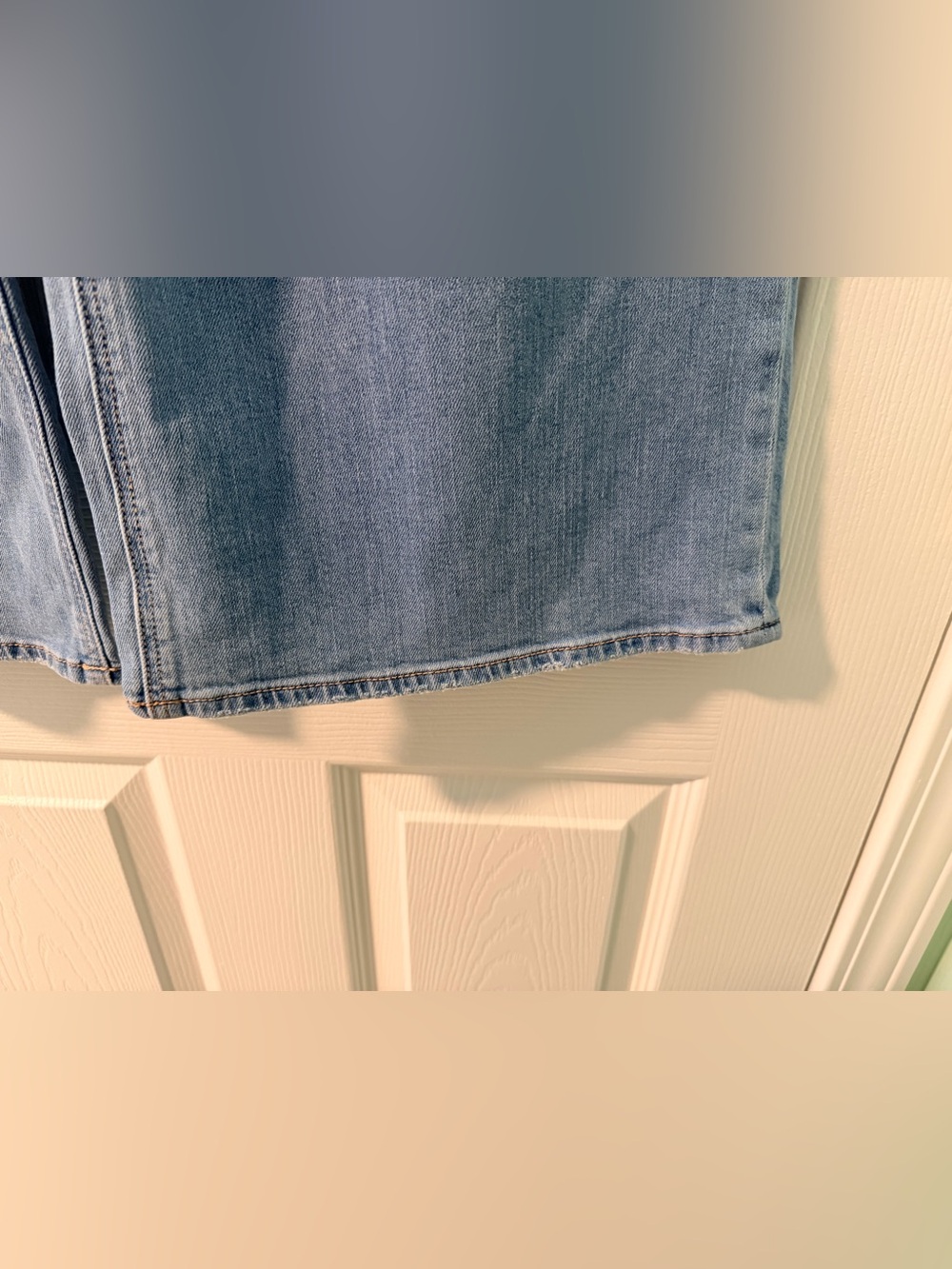 American Eagle Outfitters Light Blue Wide-Leg Jeans, women’s size 10 - Picture 2 of 8